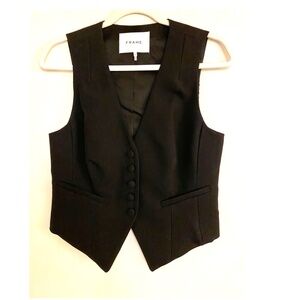 FRAME BLACK VEST - NEVER WORN - PERFECT CONDITION - SIZE 4 (US)